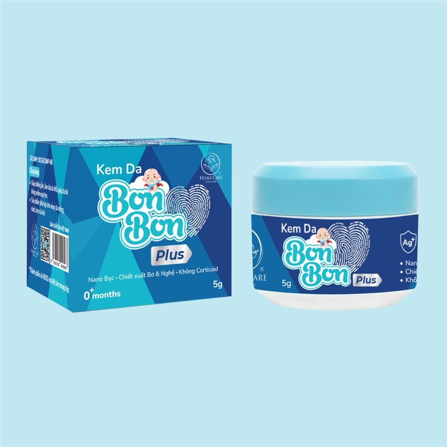 Hộp và hũ Kem Da Bon Bon Plus 5g